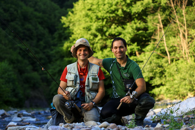 С Ванката Пандъков на разузнавателен риболов в дивите места на България