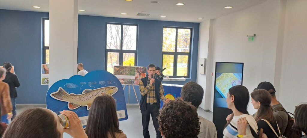 Македонската пъстърва – истинската балканка, която се завръща у дома 4 Лекция за възстановяването на македонската пъстърва пред публика на Ratio форум