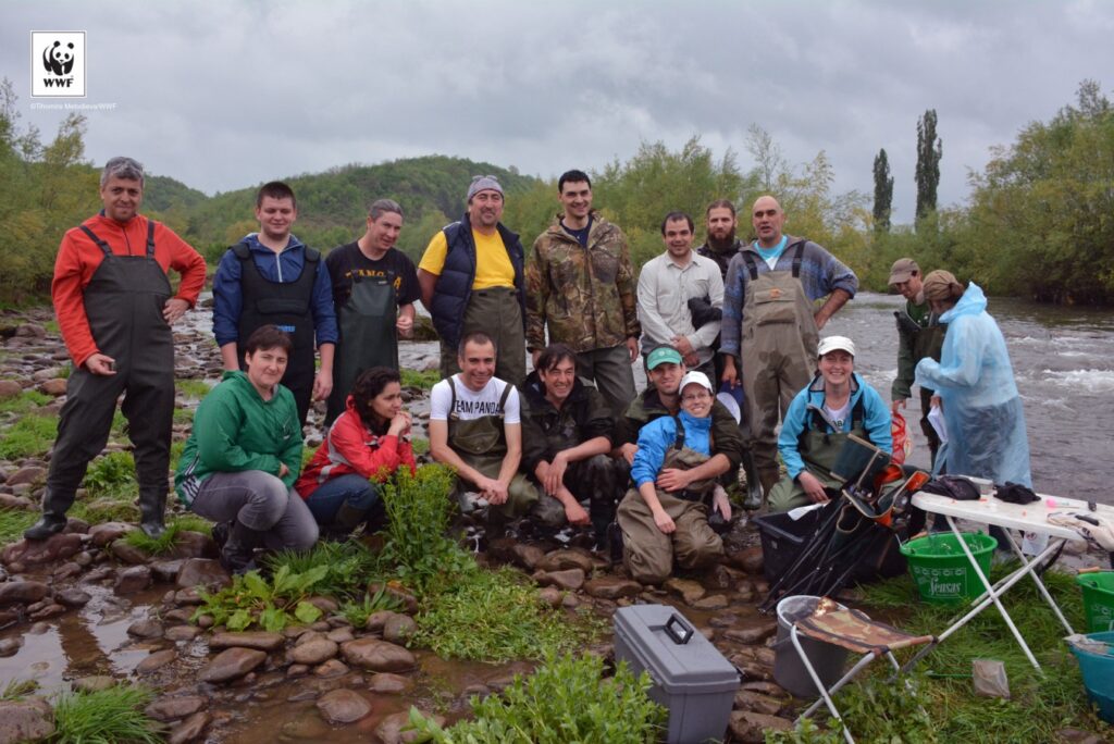 Подпомагане на дейности по проект "Свободни риби" на WWF България 14 output TH4 1410